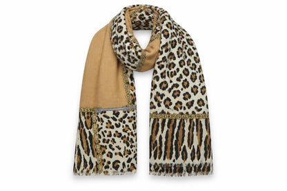 Primark Brown Animal Print   Shawl/Wrap