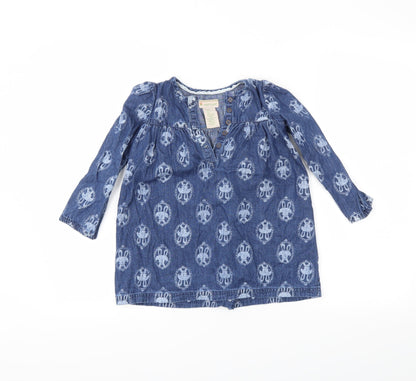 Gillian's Closet Girls Blue  Denim Trapeze & Swing  Size 2-3 Years