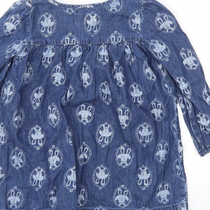 Gillian's Closet Girls Blue  Denim Trapeze & Swing  Size 2-3 Years
