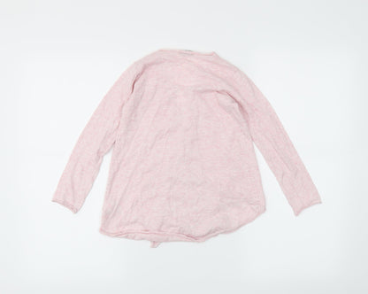 NEXT Girls Pink   Wrap Jumper Size 6 Years