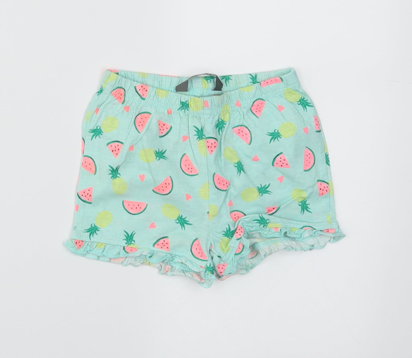Primark Girls Blue   Cropped Trousers Size 12-18 Months