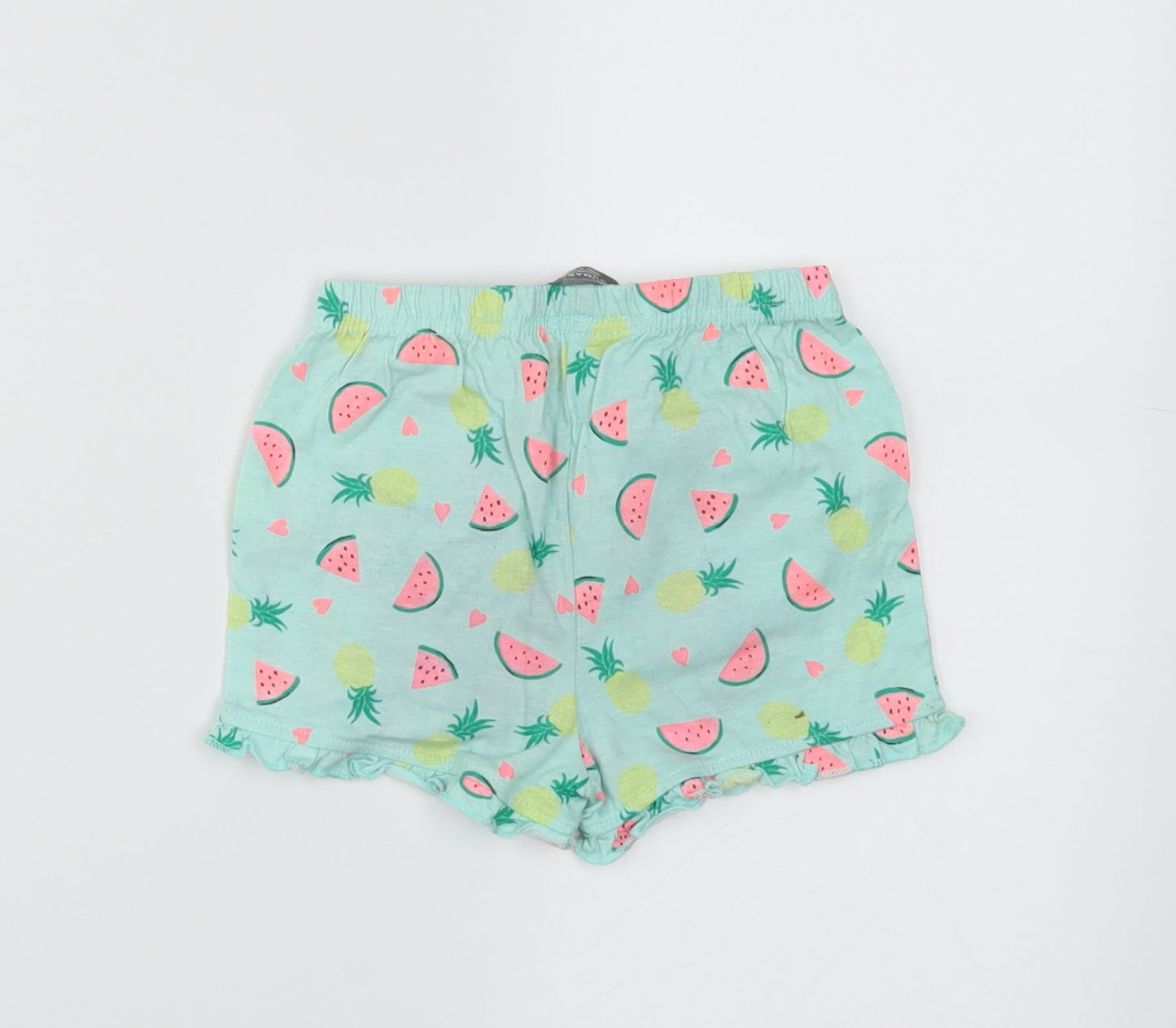 Primark Girls Blue   Cropped Trousers Size 12-18 Months