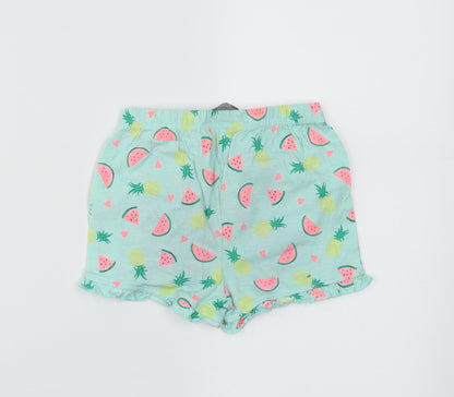 Primark Girls Blue   Cropped Trousers Size 12-18 Months