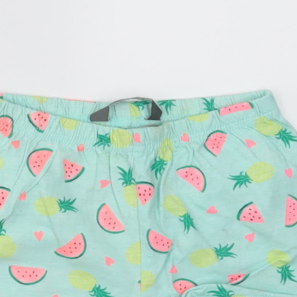 Primark Girls Blue   Cropped Trousers Size 12-18 Months