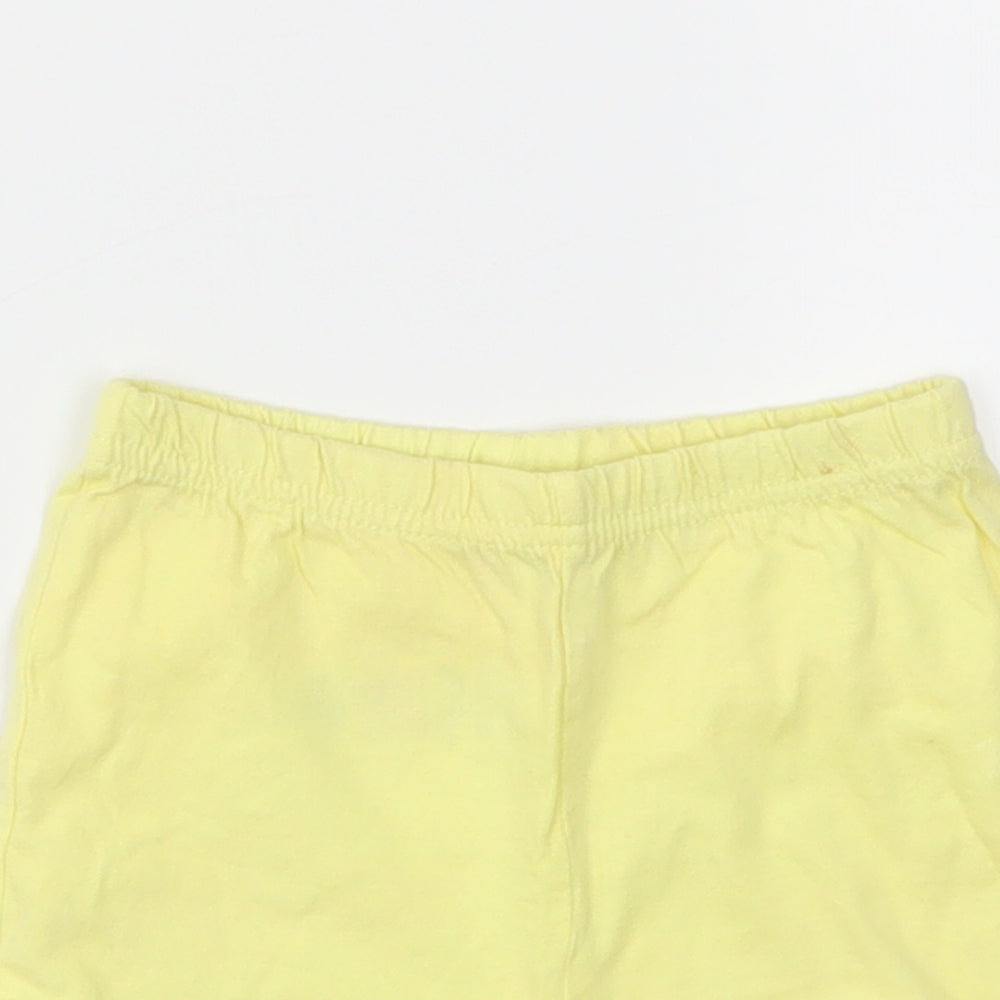 Primark Girls Yellow   Cropped Trousers Size 12-18 Months