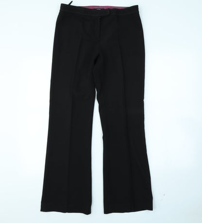 George Womens Black   Dress Pants Trousers Size 10 L30 in