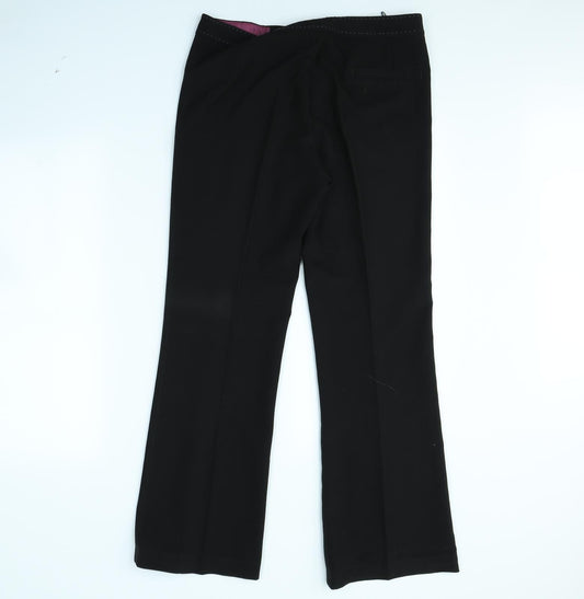 George Womens Black   Dress Pants Trousers Size 10 L30 in