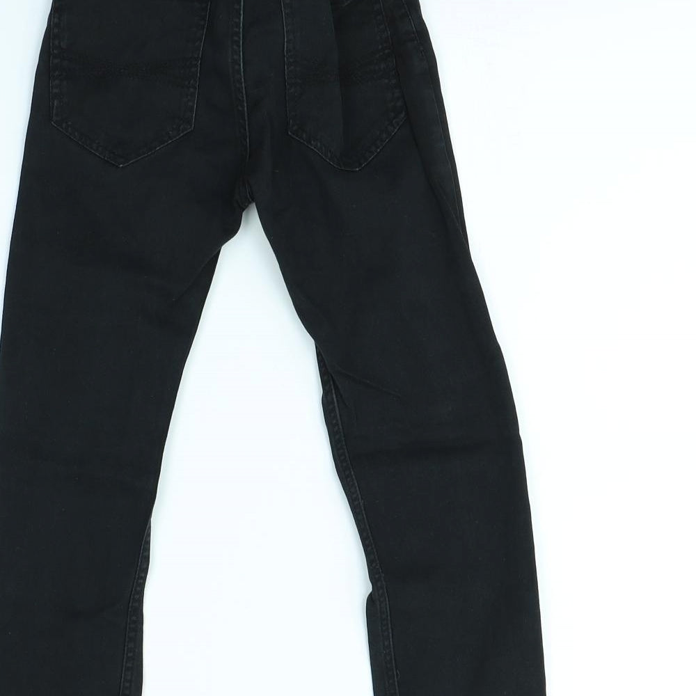H&M Girls Black   Straight Jeans Size 4 Years