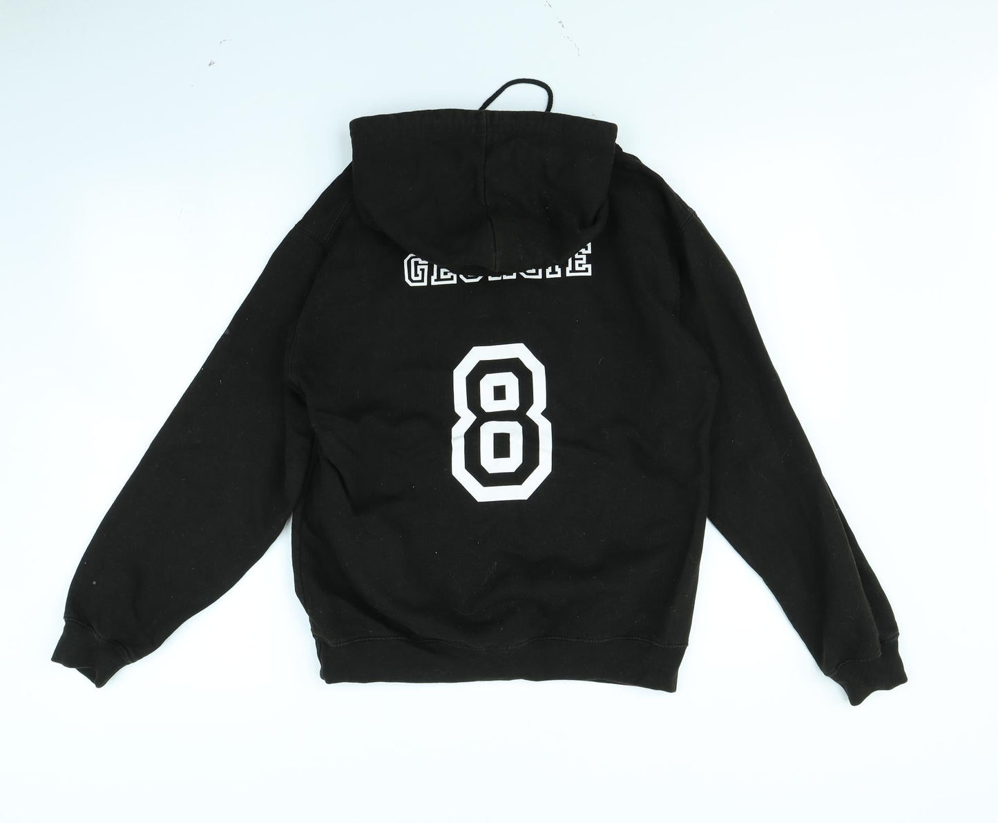 AWD Mens Black   Pullover Hoodie Size S  - Georgie name on back