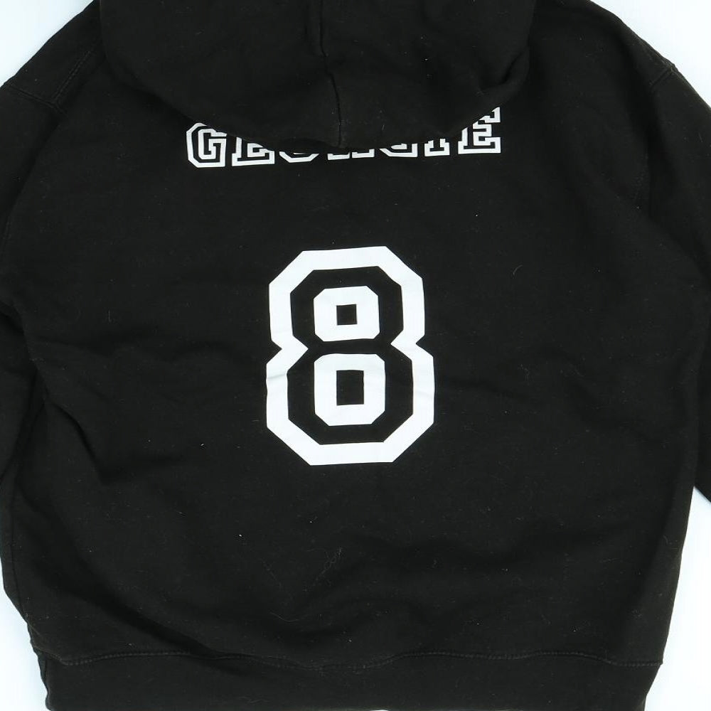 AWD Mens Black   Pullover Hoodie Size S  - Georgie name on back