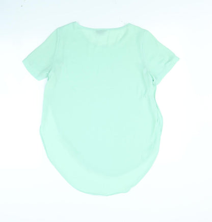 Topshop Womens Green   Basic Tank Size 6