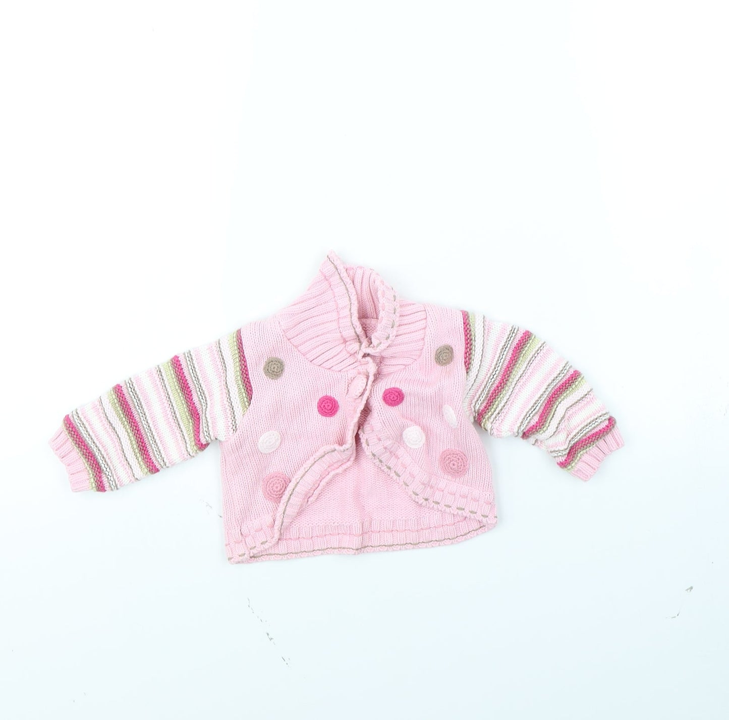 Preworn Girls Pink   Jacket  Size 0-3 Months