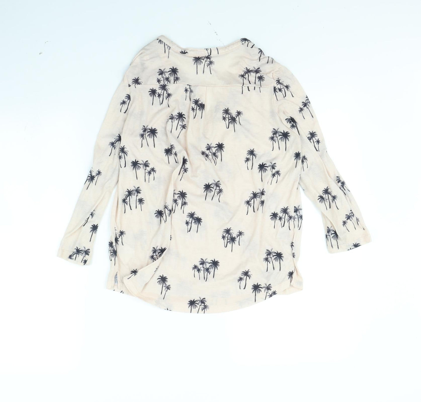 Womens UK Size S H&M Pink Basic Blouse