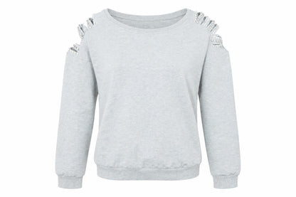 Emma & Ashley Womens Grey   Pullover Jumper Size M