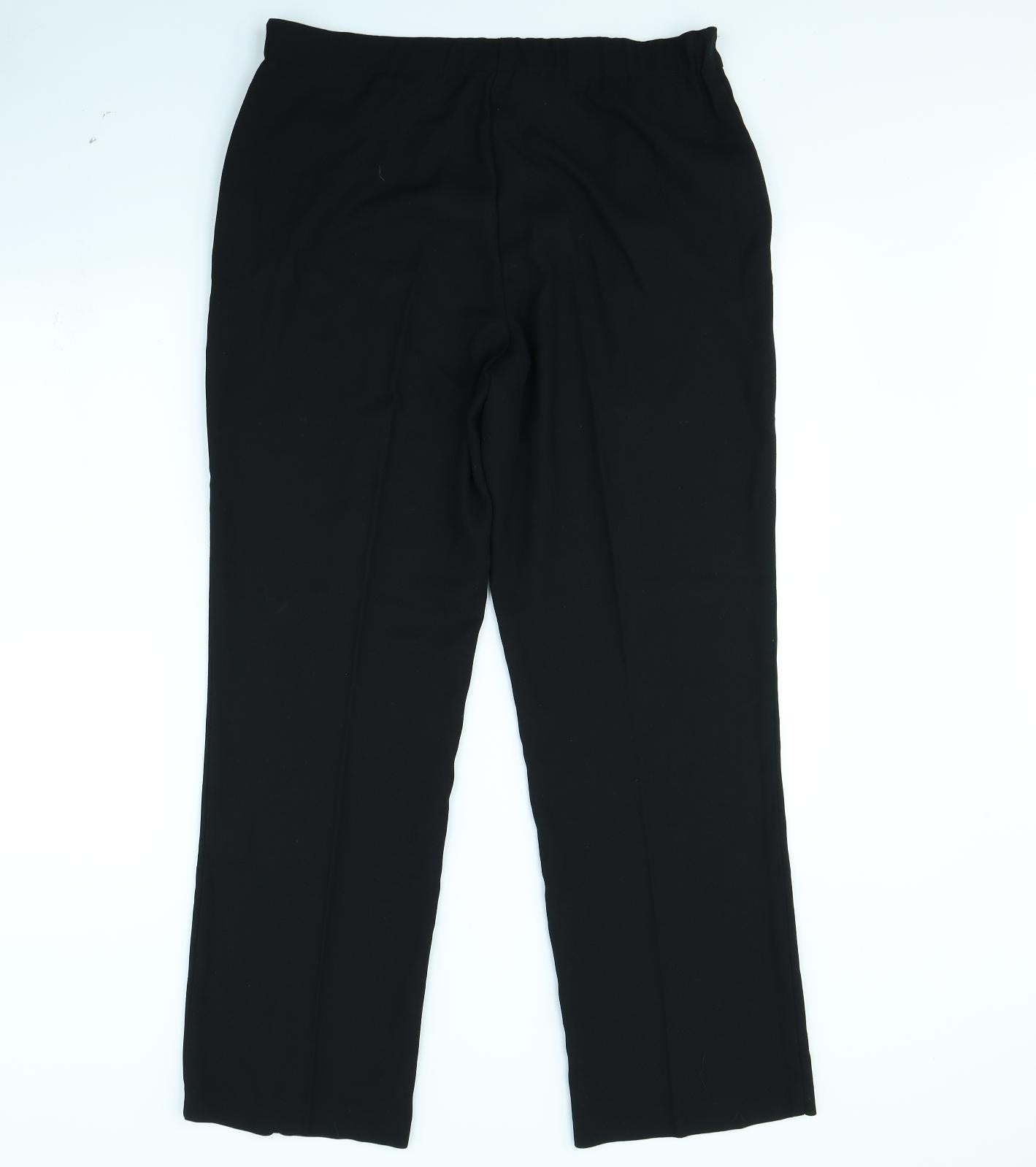 Womens UK Size 14 Berketex Regular Fit  Black Trousers