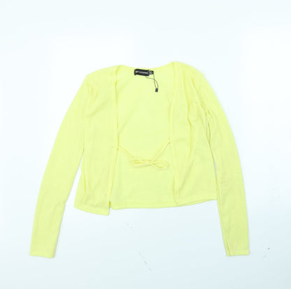 Womens UK Size 8 pretty little thing Yellow Jacket
