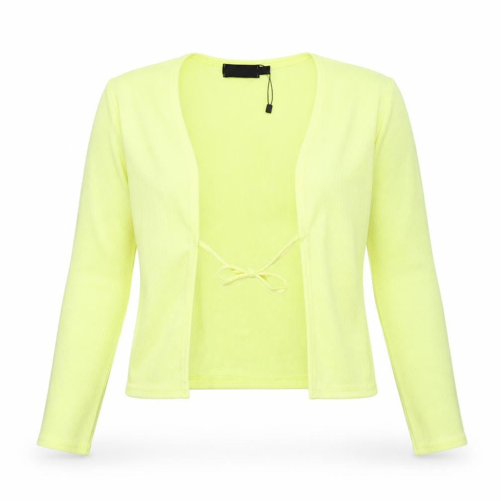 Womens UK Size 8 pretty little thing Yellow Jacket