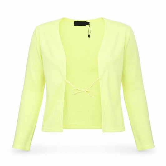 Womens UK Size 8 pretty little thing Yellow Jacket