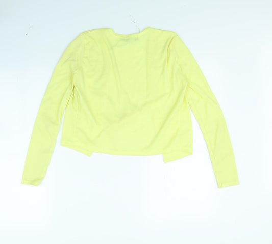 pretty little thing Womens Yellow   Jacket  Size 8
