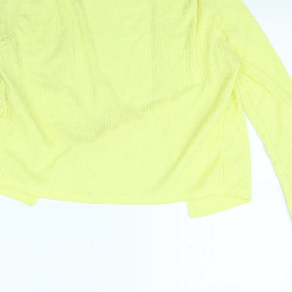 Womens UK Size 8 pretty little thing Yellow Jacket
