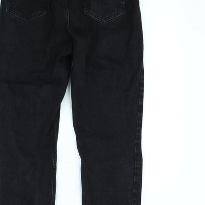 ASOS Womens Black   Straight Jeans Size 32 in L29 in