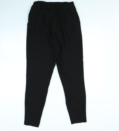Womens UK Size 10 Missguided Regular Fit Dress Pants Black Trousers