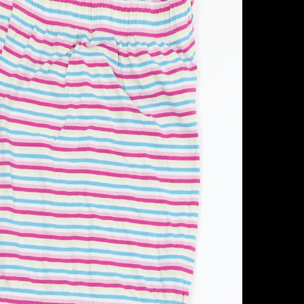 cltn Womens Pink Striped  A-Line  Size 12  - elastic chest