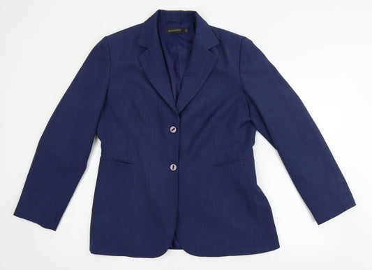Atmosphere Womens Blue   Jacket Suit Jacket Size 14