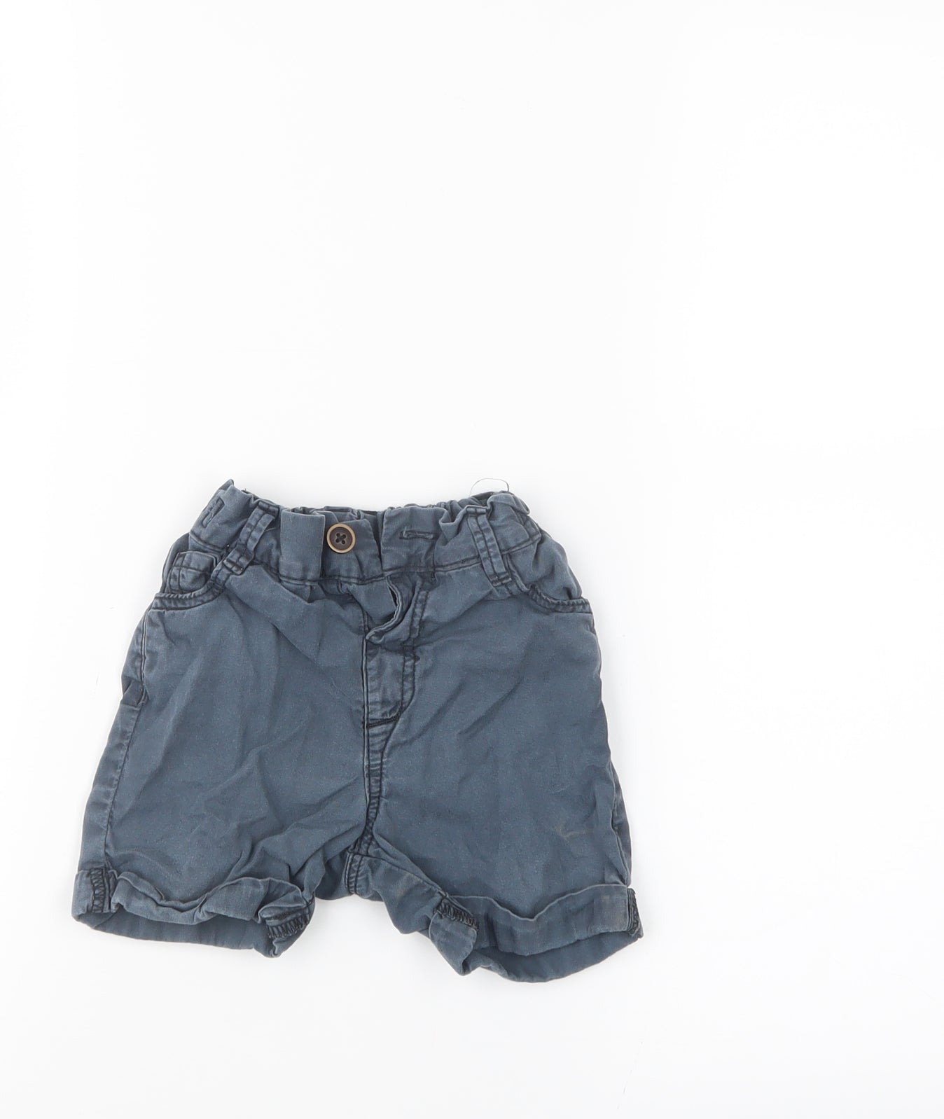 Nutmeg Boys Blue   Cropped Jeans Size 12-18 Months  - Shorts