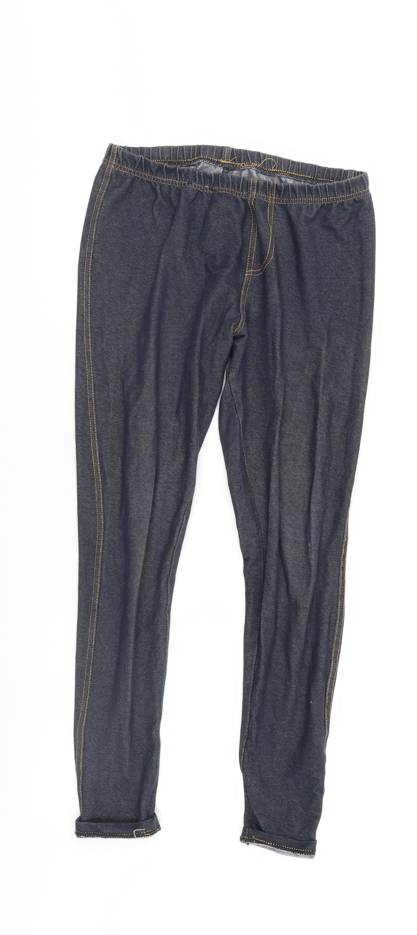 New Look Womens Blue  Denim Jegging Jeans Size 10 L25 in