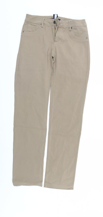 Cooligo Womens Beige   Trousers  Size L L30 in