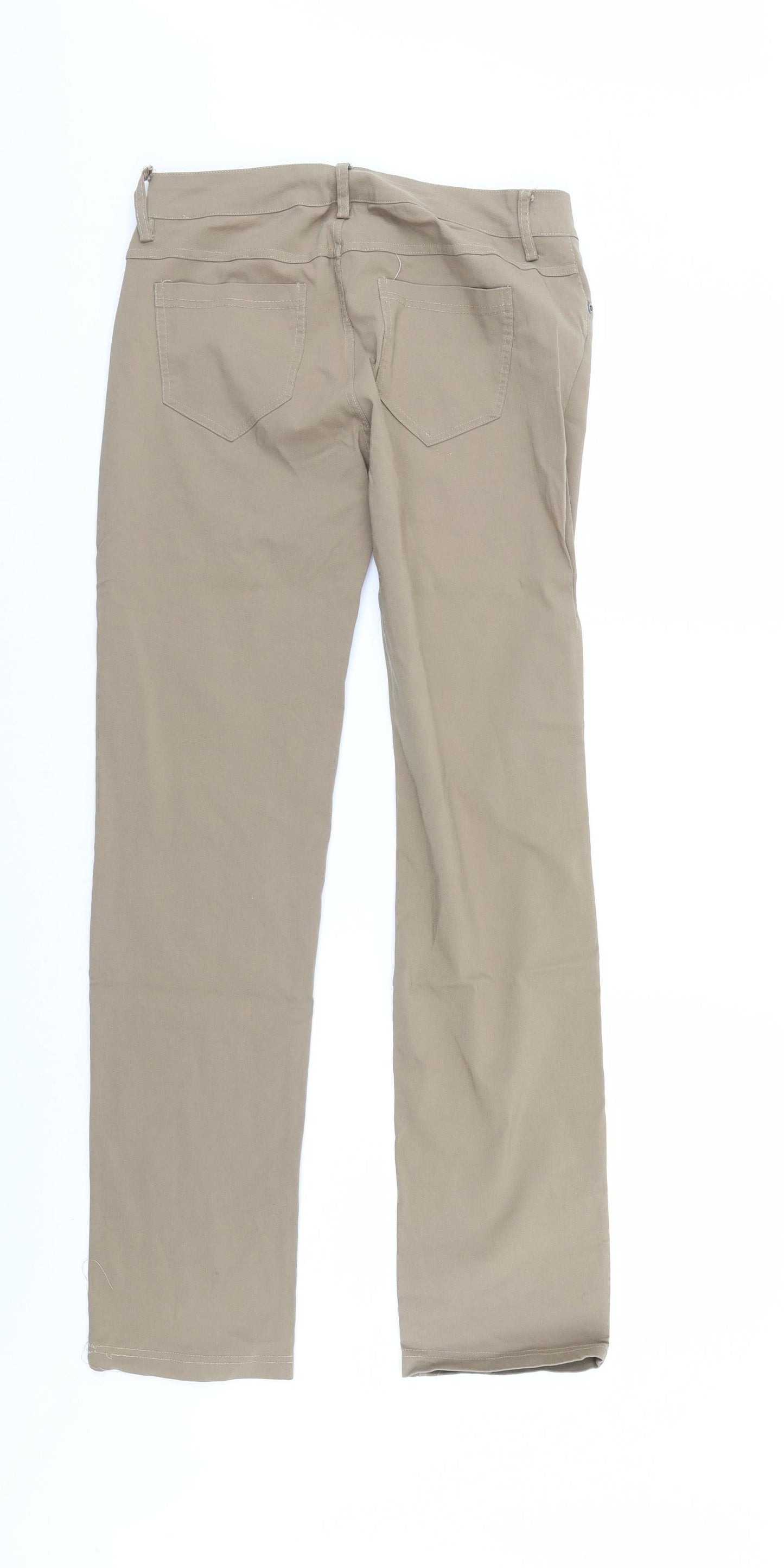 Cooligo Womens Beige   Trousers  Size L L30 in