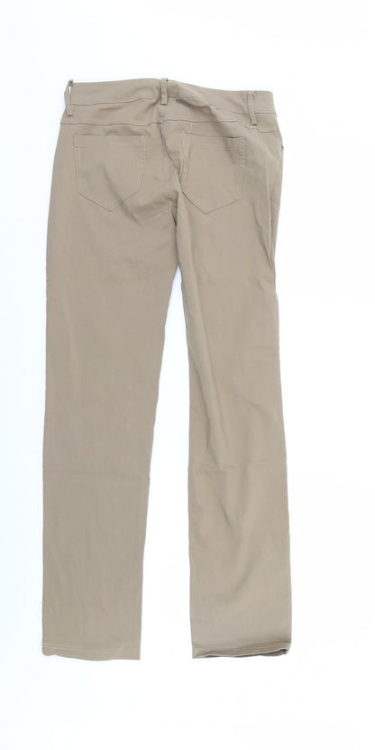 Cooligo Womens Beige   Trousers  Size L L30 in