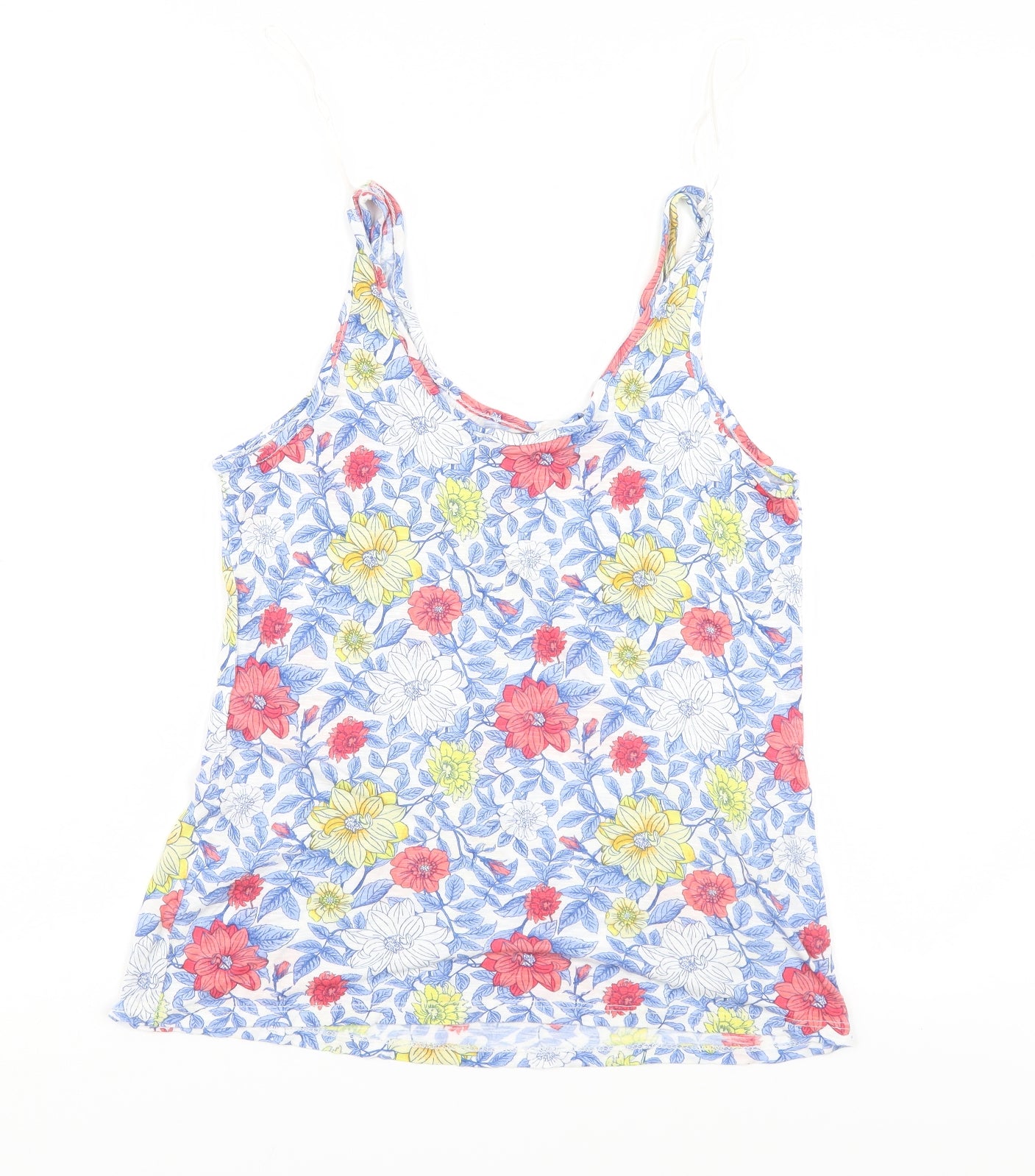 George Womens Multicoloured Floral  Basic Tank Size 10