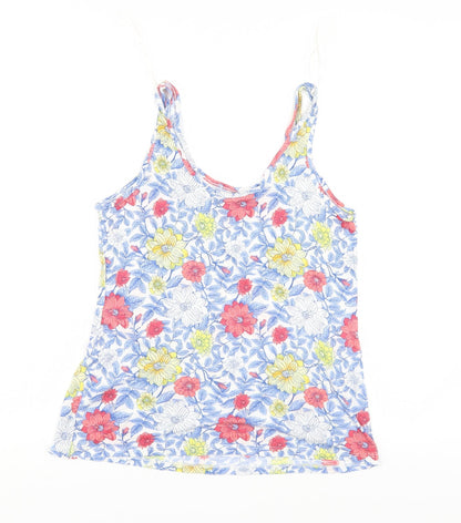George Womens Multicoloured Floral  Basic Tank Size 10
