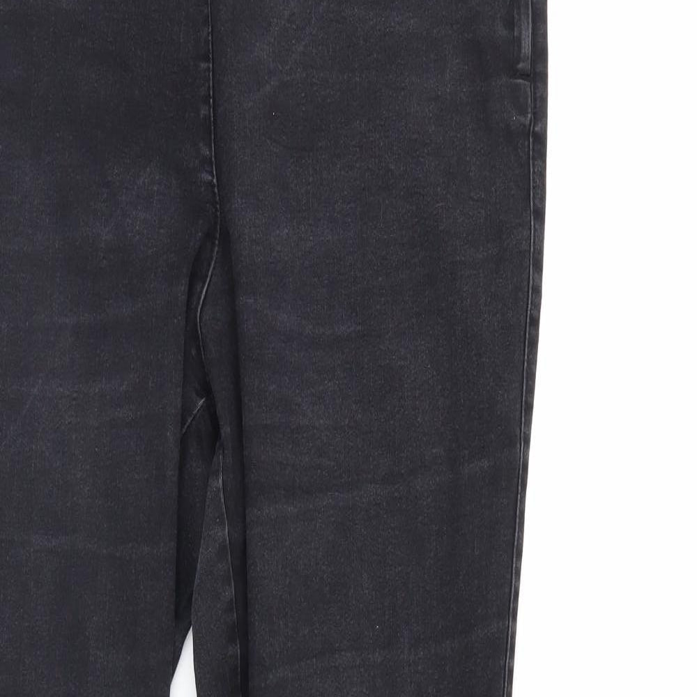 Womens UK Size 34 in Preworn Regular Fit Jegging Black Jeans