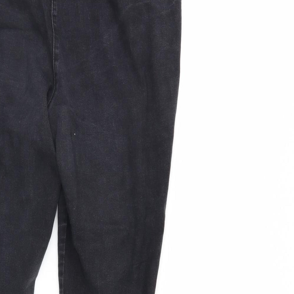 Womens UK Size 34 in Preworn Regular Fit Jegging Black Jeans