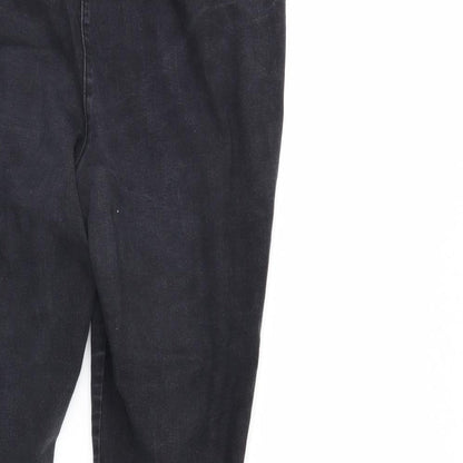 Womens UK Size 34 in Preworn Regular Fit Jegging Black Jeans