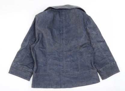 Womens UK Size 16 peruna Blue Jacket
