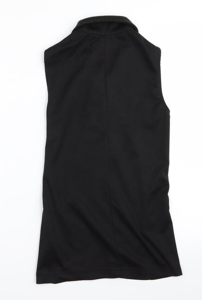 New Look Womens Black   Vest Jumper Size 10