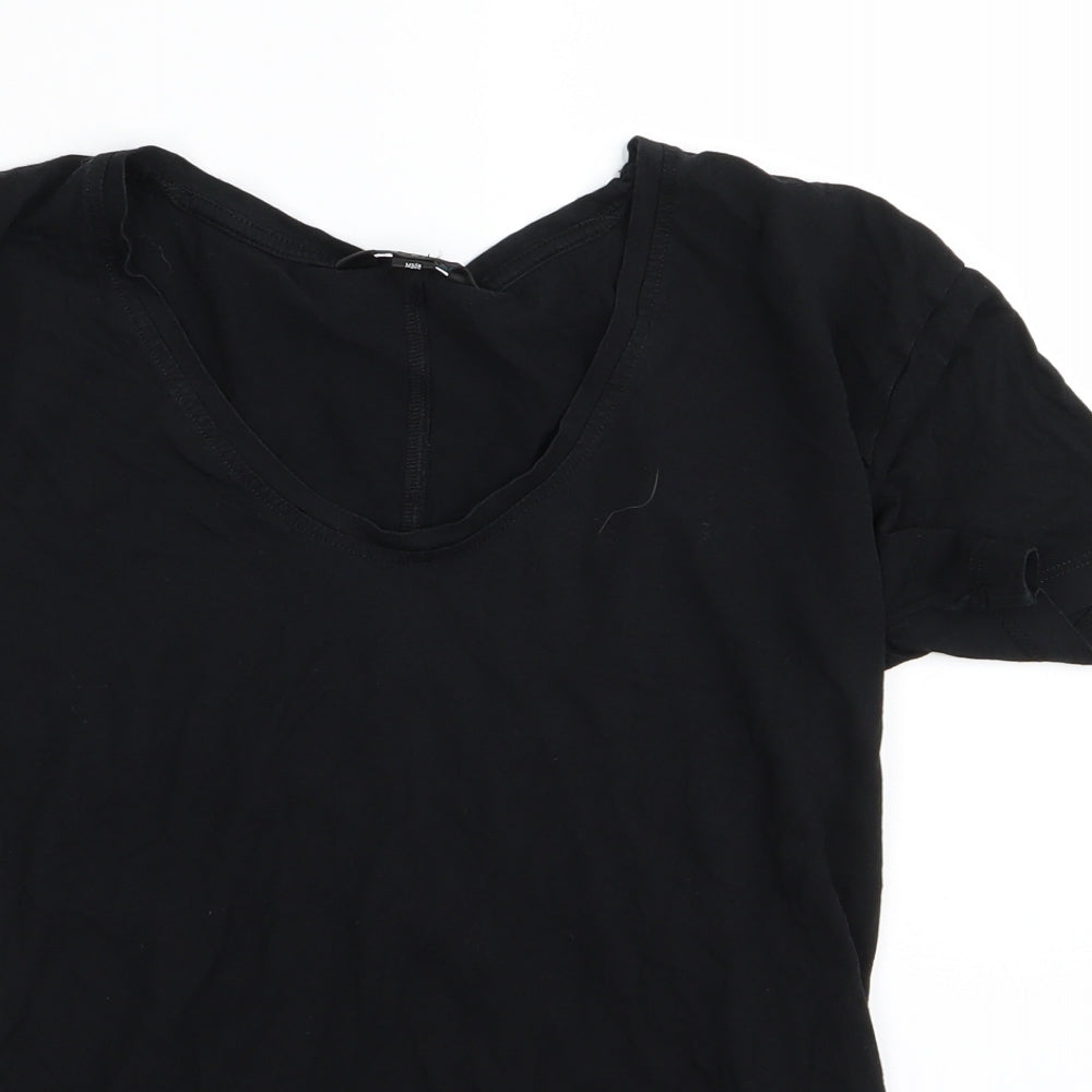 selfridge Womens Black   Basic T-Shirt Size 8