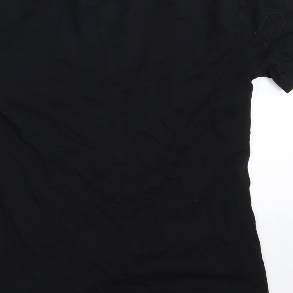 selfridge Womens Black   Basic T-Shirt Size 8