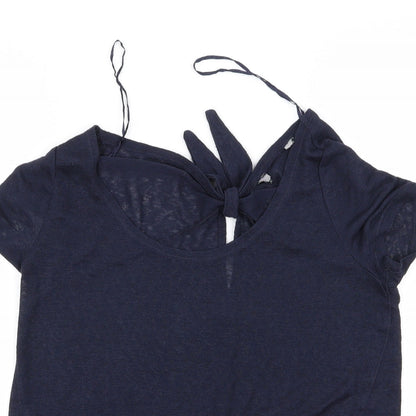 F&F Womens Blue   Basic Blouse Size 8