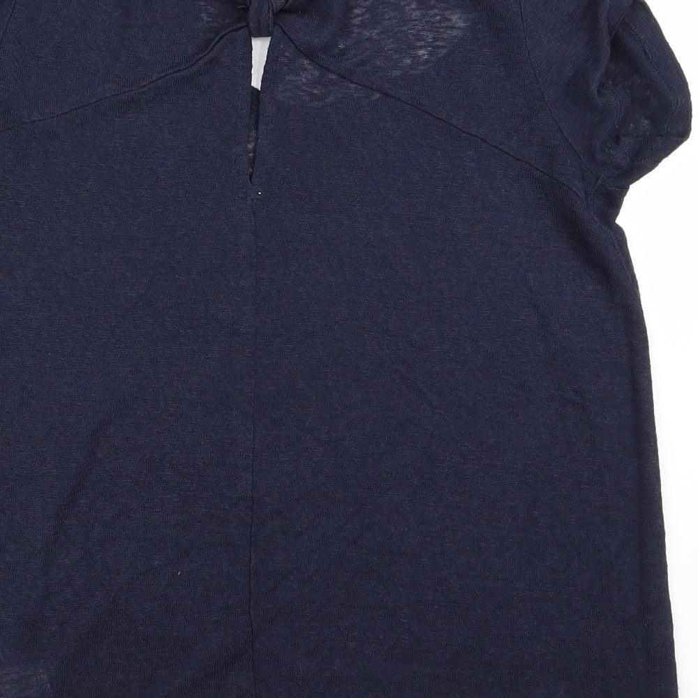 F&F Womens Blue   Basic Blouse Size 8