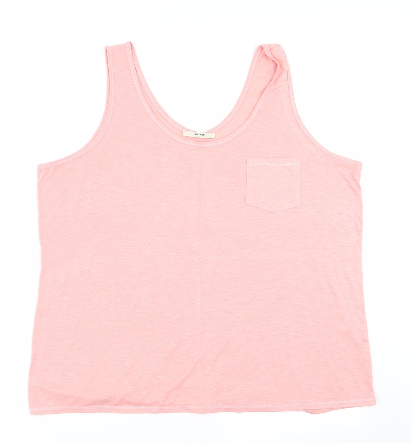 George Womens Pink   Tunic Blouse Size 12