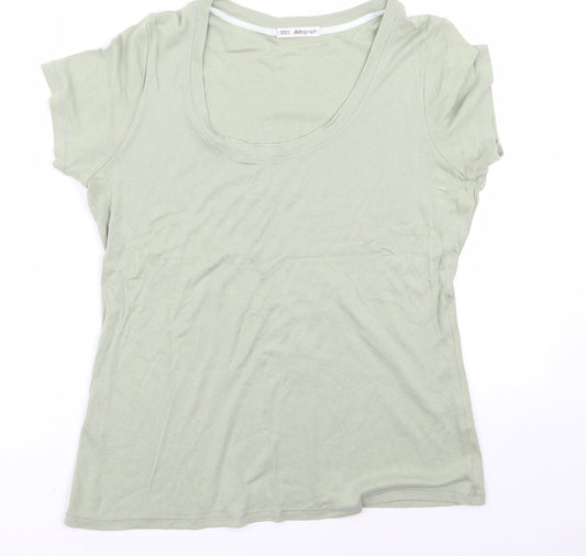 m&s Womens Green   Basic Blouse Size 16