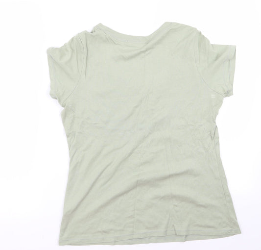 m&s Womens Green   Basic Blouse Size 16
