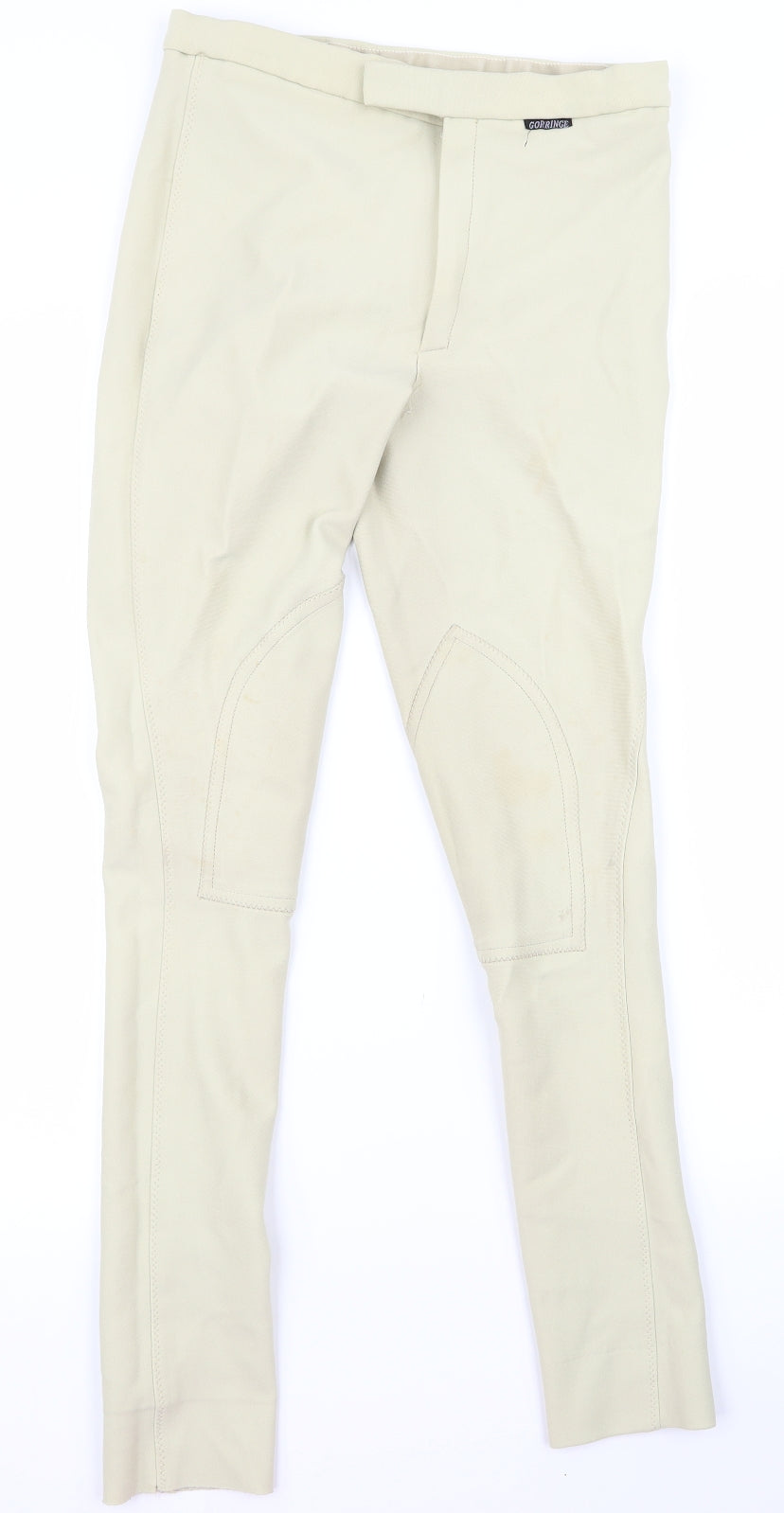 gorringe Womens Beige  Rayon Trousers  Size 26 L27 in