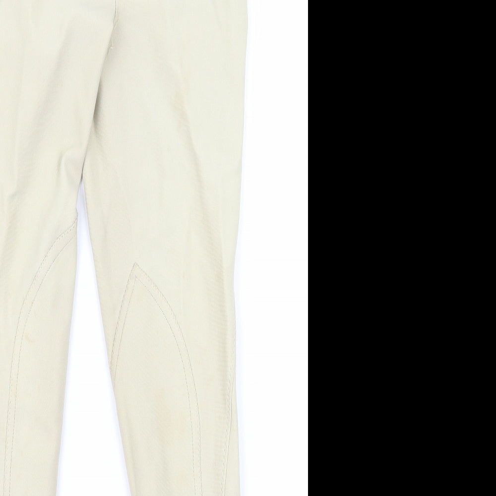 gorringe Womens Beige  Rayon Trousers  Size 26 L27 in