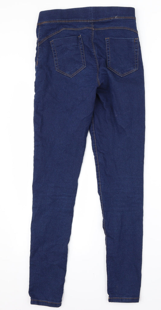 Primark Womens Blue   Skinny Jeans Size 6 L26 in